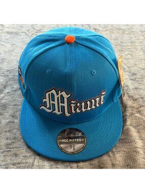Miami Giants Headgear Classics Fitted Hat 7 3/8 Negro Leagues